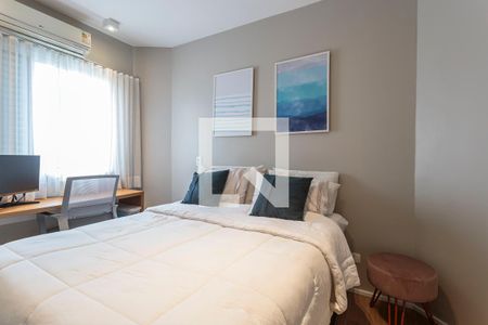 Suíte de apartamento para alugar com 1 quarto, 55m² em Indianópolis, São Paulo