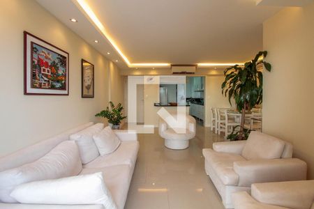 Sala de apartamento à venda com 2 quartos, 120m² em Barra da Tijuca, Rio de Janeiro