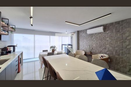 Área Gourmet de apartamento à venda com 3 quartos, 132m² em Vila Romana, São Paulo