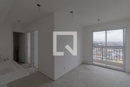 Sala e Cozinha de apartamento à venda com 2 quartos, 36m² em Cidade Patriarca, São Paulo