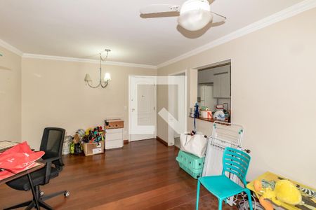 Sala de apartamento para alugar com 2 quartos, 66m² em Indianópolis, São Paulo