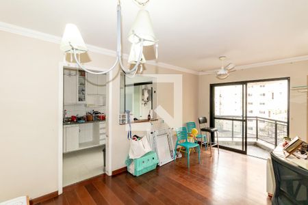 Sala de apartamento para alugar com 2 quartos, 66m² em Indianópolis, São Paulo