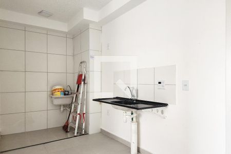Cozinha  de apartamento à venda com 2 quartos, 35m² em Parque Bristol, São Bernardo do Campo