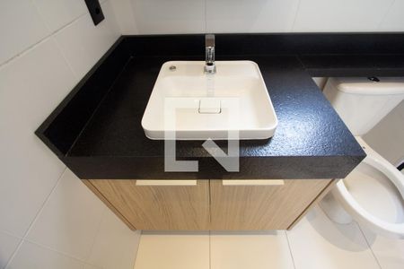 Studio para alugar com 25m², 1 quarto e sem vaga Studio para alugar com 25m², 1 quarto e sem vagaBanheiro