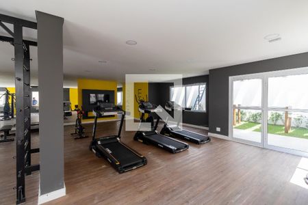 Apartamento para alugar com 36m², 2 quartos e 1 vaga Apartamento para alugar com 36m², 2 quartos e 1 vagaÁrea Comum - Academia