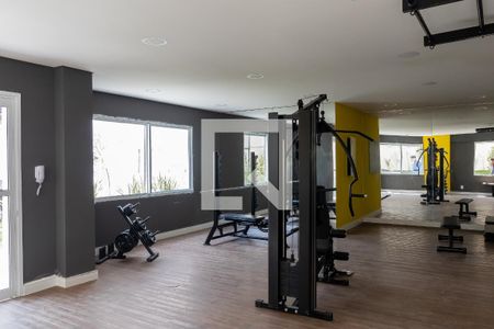 Apartamento para alugar com 36m², 2 quartos e 1 vaga Apartamento para alugar com 36m², 2 quartos e 1 vagaÁrea Comum - Academia