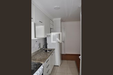 Apartamento para alugar com 57m², 2 quartos e 1 vagaDetalhe - Cozinha Americana