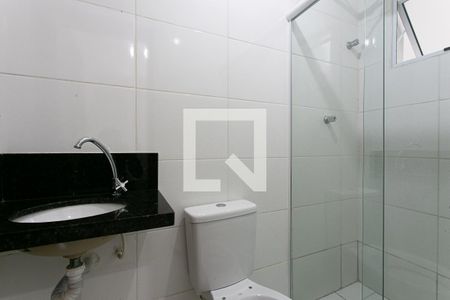 Banheiro de kitnet/studio para alugar com 1 quarto, 30m² em Belenzinho, São Paulo