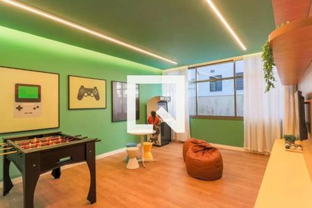 Apartamento para alugar com 33m², 1 quarto e 1 vaga Apartamento para alugar com 33m², 1 quarto e 1 vagaSalão de Jogos