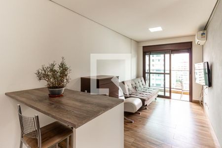 Sala de apartamento à venda com 1 quarto, 41m² em Santa Cecília, São Paulo