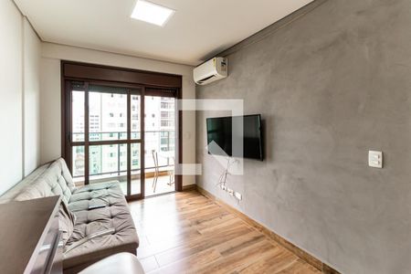Sala de apartamento à venda com 1 quarto, 41m² em Santa Cecília, São Paulo