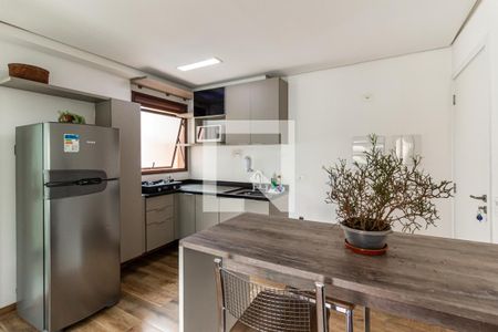 Cozinha de apartamento à venda com 1 quarto, 41m² em Santa Cecília, São Paulo