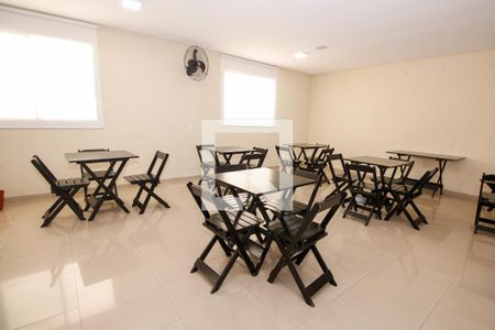 Apartamento para alugar com 45m², 2 quartos e 1 vagaÁrea comum - Salão de festas