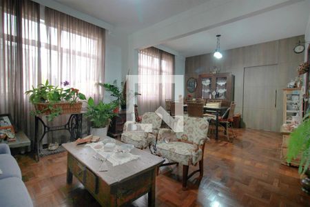 Sala de apartamento à venda com 4 quartos, 136m² em Sion, Belo Horizonte