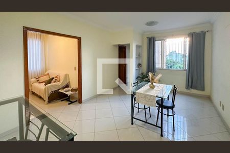 Sala de apartamento para alugar com 3 quartos, 70m² em Havaí, Belo Horizonte