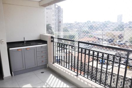 Apartamento para alugar com 64m², 2 quartos e 2 vagas Apartamento para alugar com 64m², 2 quartos e 2 vagasVaranda da Sala e Sala de Jantar