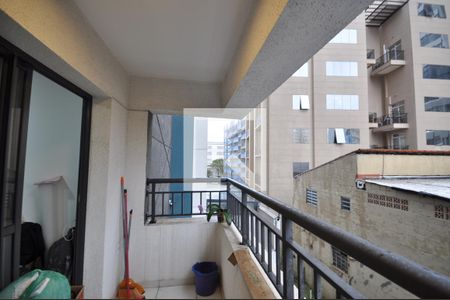 Sacada da Sala/Quarto de apartamento à venda com 1 quarto, 27m² em Vila Gustavo, São Paulo