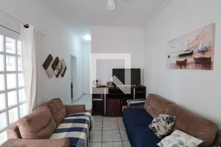 Sala de apartamento para alugar com 2 quartos, 150m² em Vila Julia, Guarujá