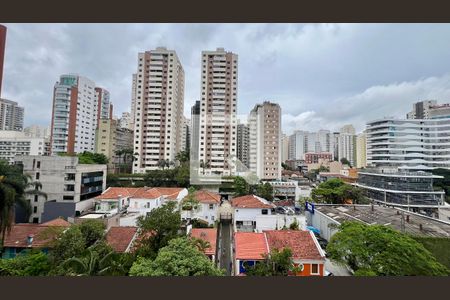 Apartamento para alugar com 28m², 1 quarto e 1 vagaVista da sala