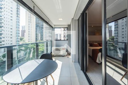 Varanda de apartamento para alugar com 1 quarto, 38m² em Campo Belo, São Paulo