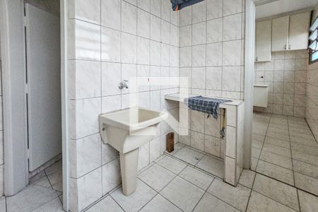 Área de serviço  de casa para alugar com 3 quartos, 118m² em Vila Santo Antônio, Guarujá
