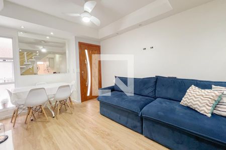 Sala  de casa de condomínio para alugar com 2 quartos, 100m² em Nova Petrópolis, São Bernardo do Campo