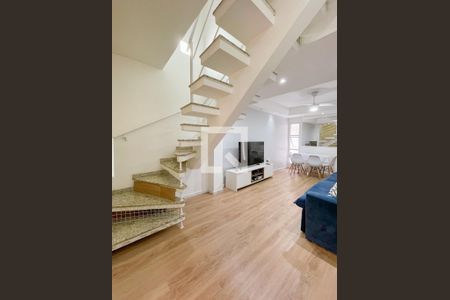 Sala  de casa de condomínio para alugar com 2 quartos, 100m² em Nova Petrópolis, São Bernardo do Campo