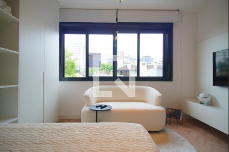 Quarto -Sala de kitnet/studio para alugar com 1 quarto, 27m² em Mont Serrat, Porto Alegre