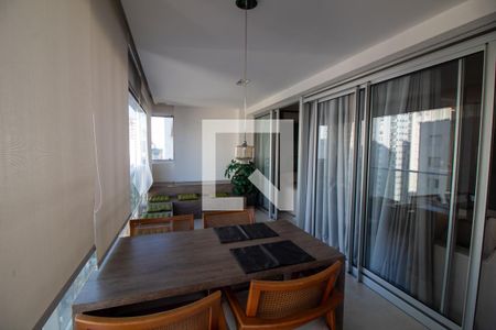 Studio à venda com 52m², 1 quarto e 1 vagaVaranda