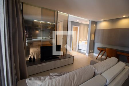 Sala - Studio de kitnet/studio à venda com 1 quarto, 52m² em Brooklin Paulista, São Paulo