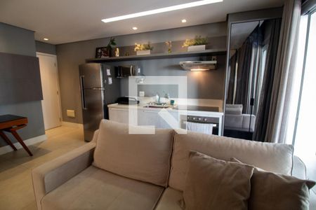 Sala - Studio de kitnet/studio à venda com 1 quarto, 52m² em Brooklin Paulista, São Paulo