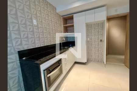 Apartamento à venda com 58m², 1 quarto e sem vagaCozinha americana