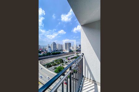 Varanda da Sala de apartamento para alugar com 2 quartos, 37m² em Belenzinho, São Paulo