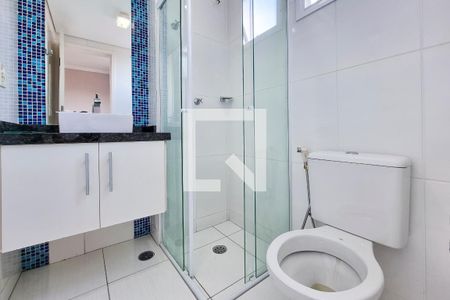 Banheiro da Suíte de apartamento para alugar com 2 quartos, 68m² em Parque Industrial, São José dos Campos