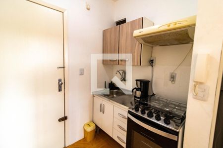 Studio à venda com 23m², 1 quarto e sem vagaCozinha