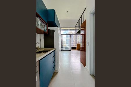 Studio à venda com 29m², 1 quarto e sem vagaCozinha