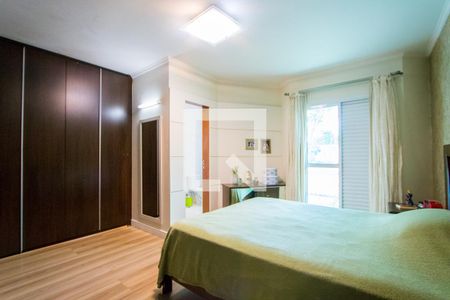 Quarto 1 - Suíte de casa à venda com 3 quartos, 230m² em Vila Scarpelli, Santo André