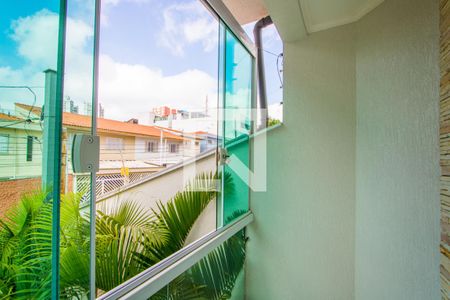 Varanda do quarto 1 de casa à venda com 3 quartos, 230m² em Vila Scarpelli, Santo André