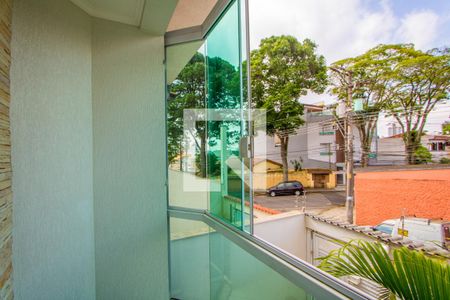 Varanda do quarto 1 de casa à venda com 3 quartos, 230m² em Vila Scarpelli, Santo André