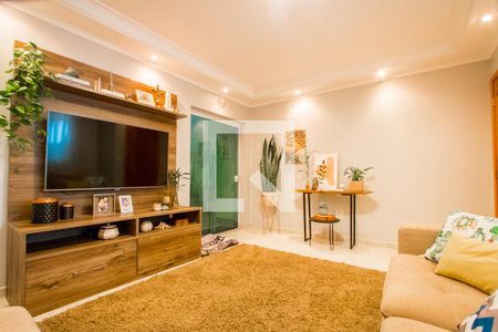 Sala de casa à venda com 3 quartos, 230m² em Vila Scarpelli, Santo André