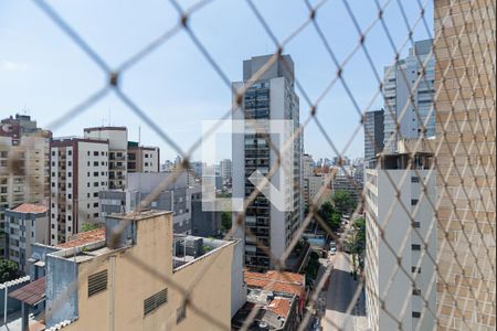 Vista da Varanda da Sala de apartamento à venda com 2 quartos, 56m² em Consolação, São Paulo