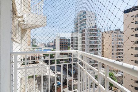 Varanda da Sala de apartamento à venda com 2 quartos, 56m² em Consolação, São Paulo