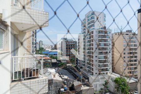 Vista da Varanda da Sala de apartamento à venda com 2 quartos, 56m² em Consolação, São Paulo