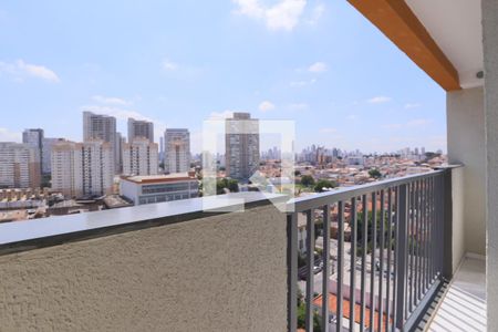 Sacada de apartamento para alugar com 1 quarto, 27m² em Mooca, São Paulo