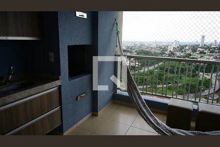 Varanda da Sala de apartamento para alugar com 2 quartos, 64m² em Setor Leste Universitário, Goiânia