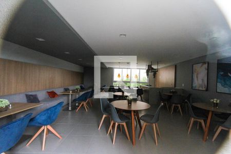 Apartamento para alugar com 38m², 2 quartos e 1 vagaÁrea comum - Salão de festas