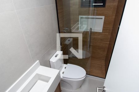 Casa de condomínio à venda com 300m², 4 quartos e 3 vagasBanheiro quarto 1