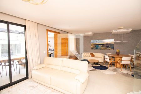 Casa de condomínio à venda com 300m², 4 quartos e 3 vagasSala