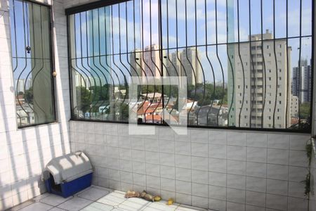 Apartamento à venda com 128m², 3 quartos e 2 vagasVaranda da suíte 1