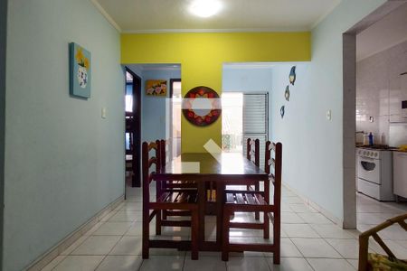 Sala de apartamento para alugar com 1 quarto, 40m² em Maracanã, Praia Grande